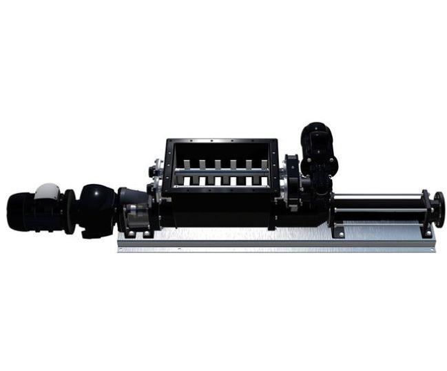 North Ridge DHB-JHB Progressive Cavity Pump with hopper and motorised bridge breaker