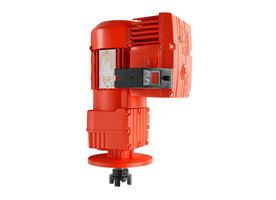 FLUX Spur Gear variable speed  3-phase motor for high viscosity pumps