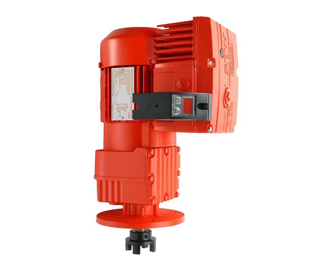 FLUX Spur Gear variable speed  3-phase motor for high viscosity pumps