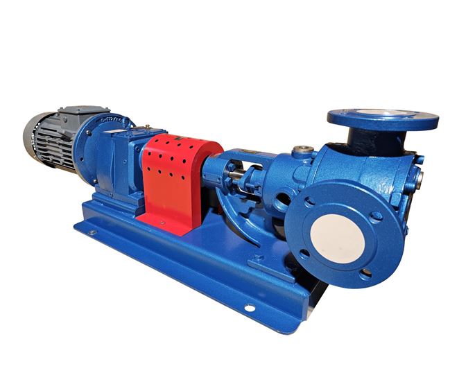 North Ridge FIG90 Internal Gear Pump with 90° Flange Connections