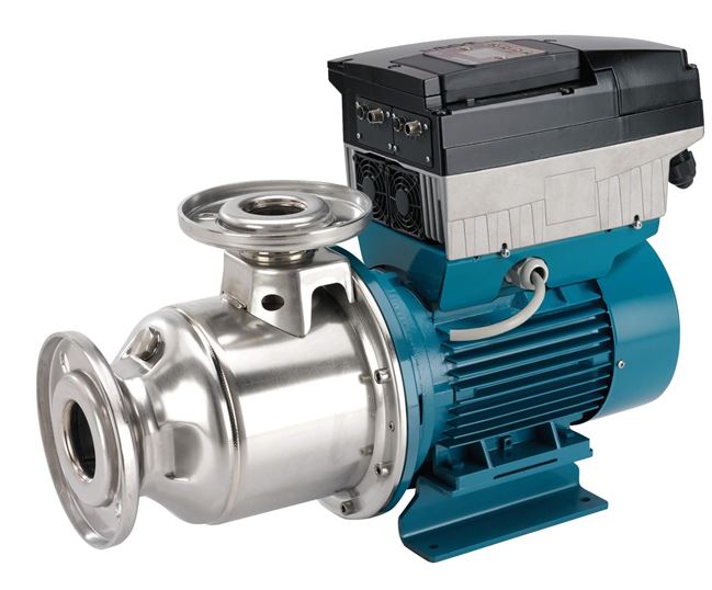 Calpeda MXH 20,32,48 EL Series Horizontal Multistage Pump with Variable Speed Drive