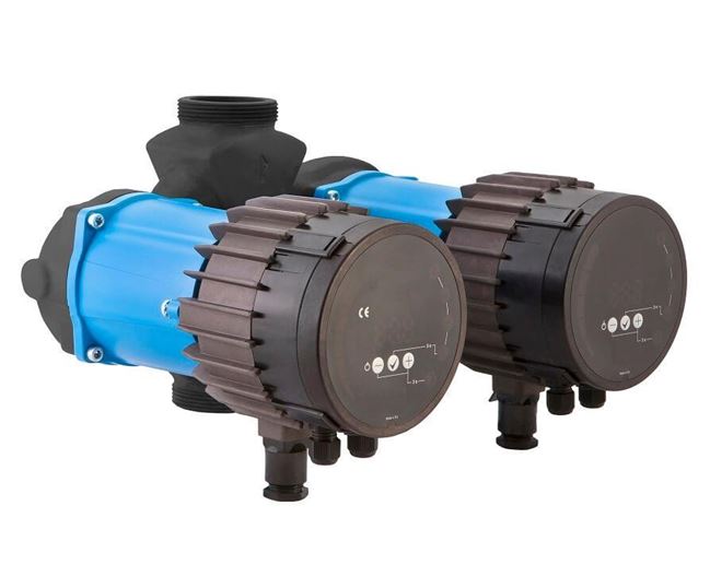 North Ridge NMTD Smart Series Energy Saving Inline Twin Circulating Pumps