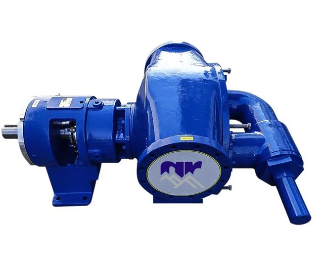 North Ridge FIG180D Internal Gear Pump with Enlarged Gear Diameter and In-Line Flange Connections