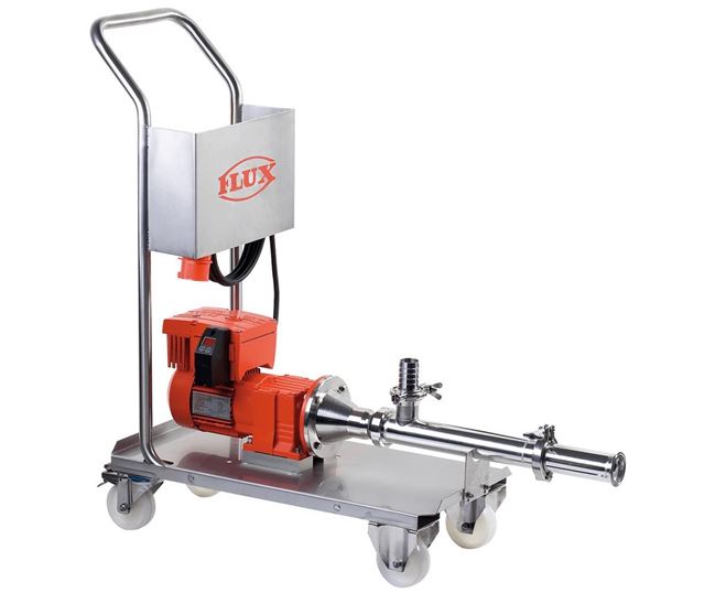 Flux F560 TR Horizontal Hygienic Eccentric Worm-drive Pump