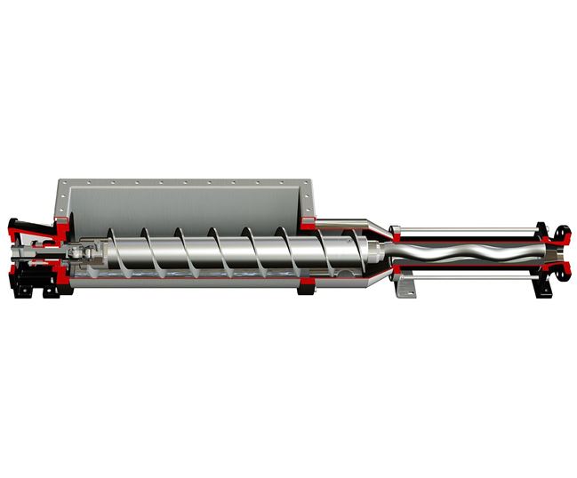 North Ridge DHS-JHS Progressive Cavity Pump with hopper