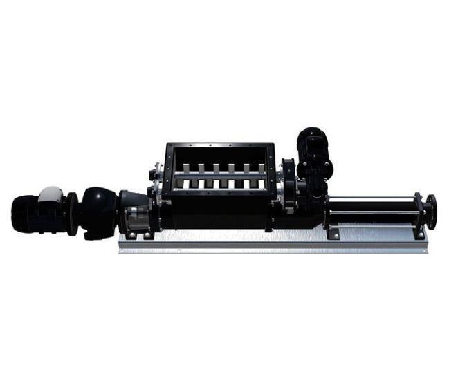North Ridge DHB-JHB Progressive Cavity Pump with hopper and motorised bridge breaker