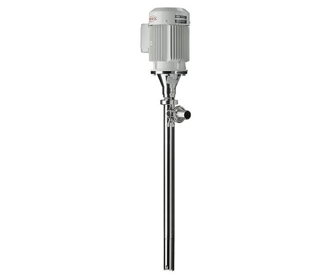 Flux F560 S Hygienic Eccentric Worm-drive Drum & IBC Pump, with Bearing Flange