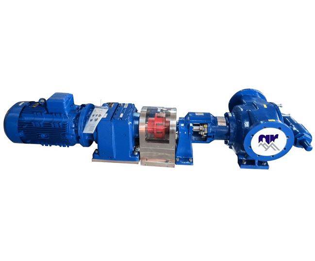 North Ridge FIG180D Internal Gear Pump with Enlarged Gear Diameter and In-Line Flange Connections