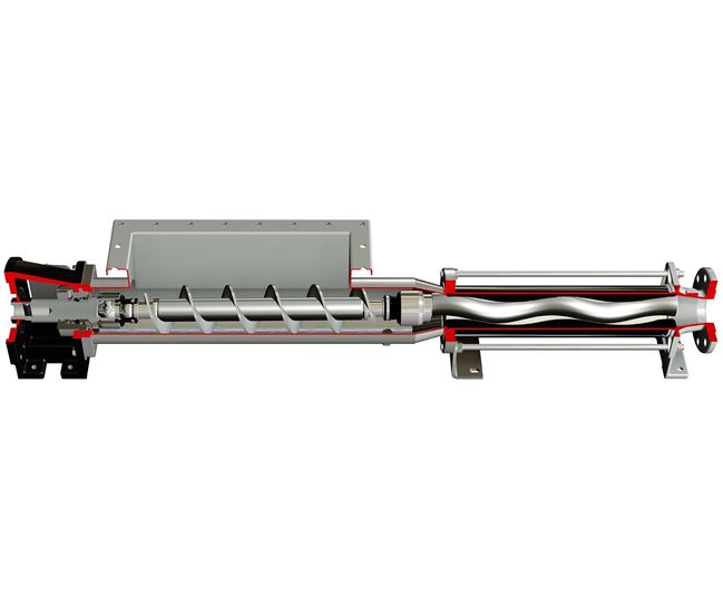 North Ridge DH-JH Progressive Cavity Pump with hopper