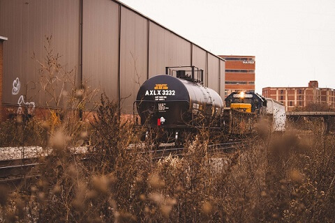 Loaded Railcar