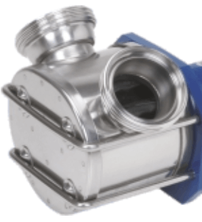 DIN11851 Pump Connections on Pump