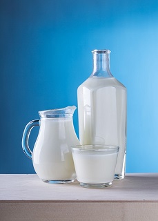 Milk bottles