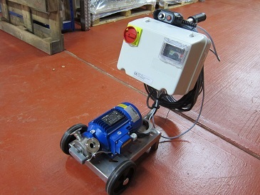 Trolley Mounted Flexible Impeller Pump Range
