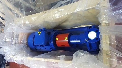 Long coupled end suction ECO-SNT centrifugal pump for hydrophore system