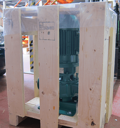 Azcue VM 50/20 marine vertical inline centrifugal pump