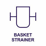 Basket Strainer P&ID Symbol