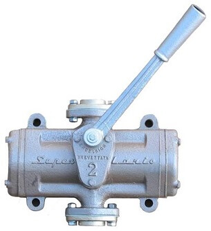 Hand operated pump