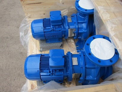 Closed loop end suction centrifugal pumps