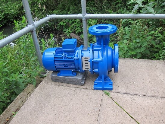 Centrifugal pump for grey water transfer