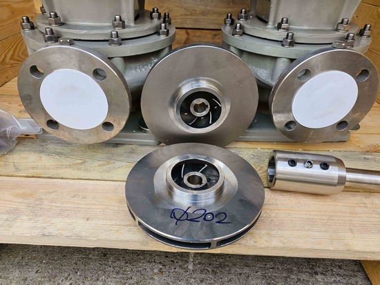 Spare Impellers & Pump Shafts in Stainless Steel