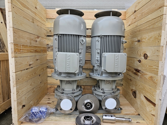ATEX Vertical Inline Pumps